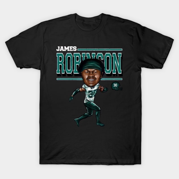 james robinson cartoon T-Shirt by mazihaya pix